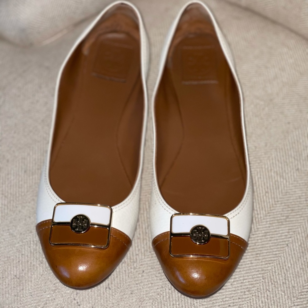 Tory Burch Cap Toe Flats